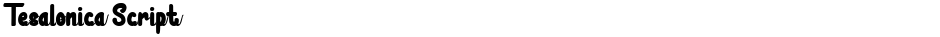Tesalonica ScriptDemo