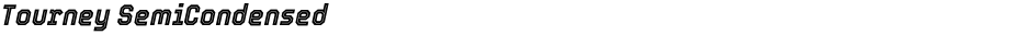 Tourney SemiCondensedDemo