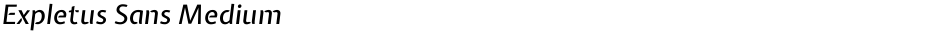 Expletus Sans MediumDemo