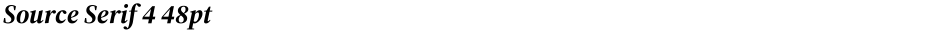 Source Serif 4 48ptDemo