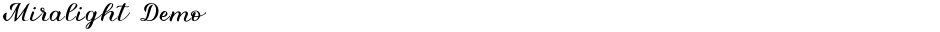 Miralight DemoDemo