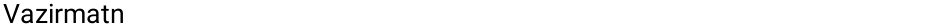 VazirmatnDemo