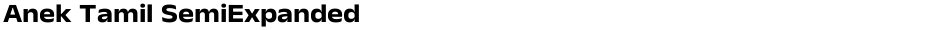 Anek Tamil SemiExpandedDemo