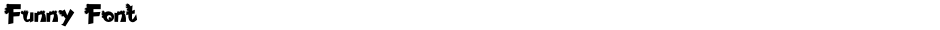Funny FontDemo