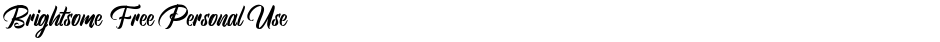 Brightsome  Free Personal UseDemo