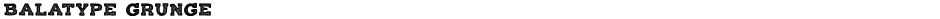 Balatype GrungeDemo