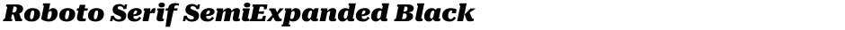 Roboto Serif SemiExpanded BlackDemo