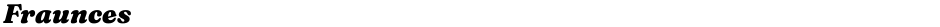 FrauncesDemo