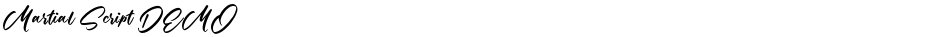 Martial Script DEMODemo