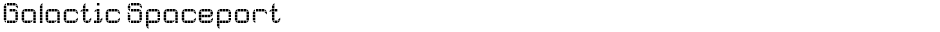 Galactic SpaceportDemo