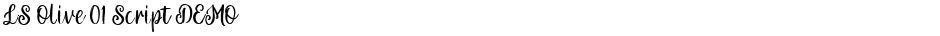 LS Olive 01 Script DEMODemo