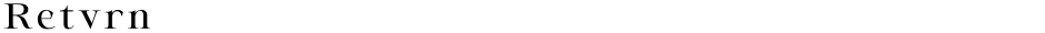 RetvrnDemo