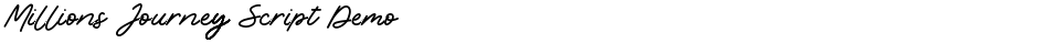 Millions Journey Script DemoDemo