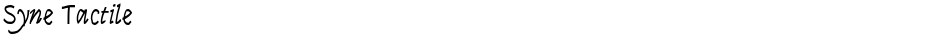 Syne TactileDemo
