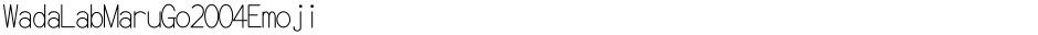 WadaLabMaruGo2004EmojiDemo