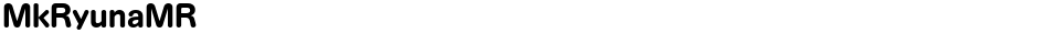 MkRyunaMRDemo