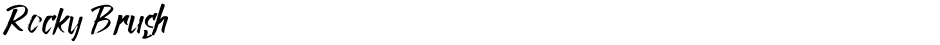 Rocky BrushDemo