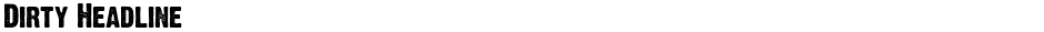 Dirty HeadlineDemo