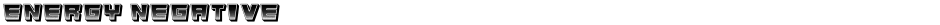 Energy NegativeDemo