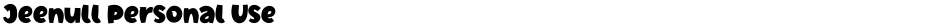 Jeenull Personal UseDemo