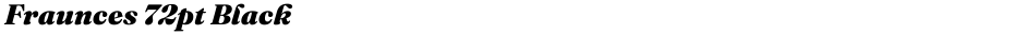 Fraunces 72pt BlackDemo