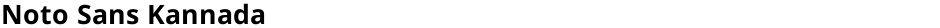 Noto Sans KannadaDemo