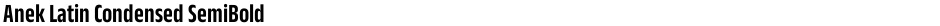 Anek Latin Condensed SemiBoldDemo
