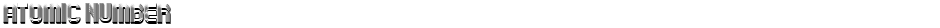 Atomic NumberDemo