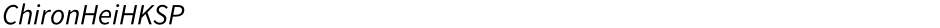 ChironHeiHKSPDemo