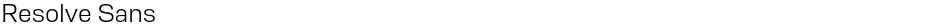 Resolve SansDemo