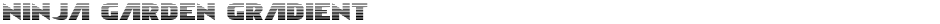 Ninja Garden GradientDemo