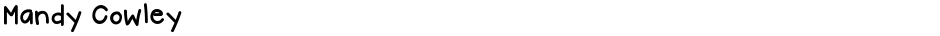 Mandy CowleyDemo