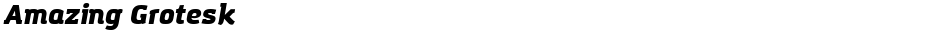 Amazing GroteskDemo