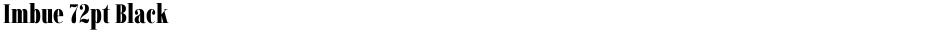 Imbue 72pt BlackDemo