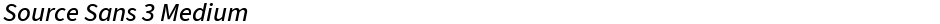 Source Sans 3 MediumDemo