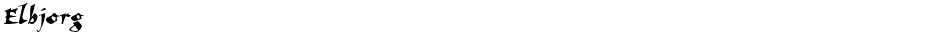 ElbjorgDemo