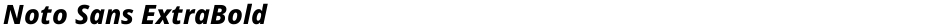 Noto Sans ExtraBoldDemo
