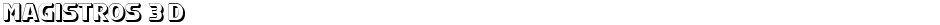 Magistros 3DDemo