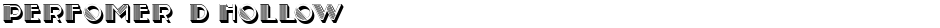 Perfomer 3D HollowDemo