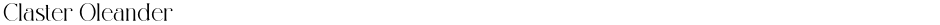 Claster OleanderDemo