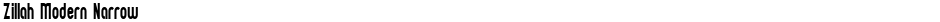 Zillah Modern NarrowDemo