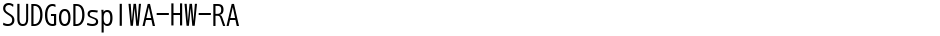 SUDGoDspIWA-HW-RADemo