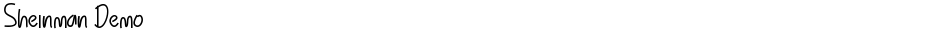 Sheinman DemoDemo
