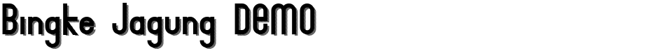 Bingke Jagung DEMODemo