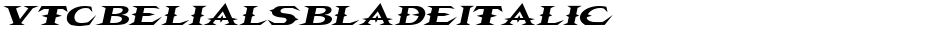 VTCBelialsBladeItalicDemo