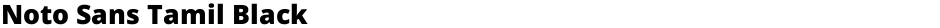 Noto Sans Tamil BlackDemo