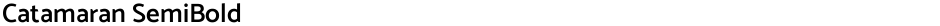 Catamaran SemiBoldDemo