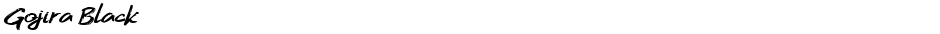 Gojira BlackDemo