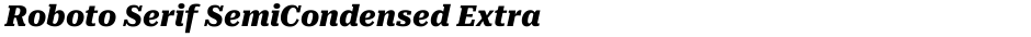 Roboto Serif SemiCondensed ExtraBoldDemo