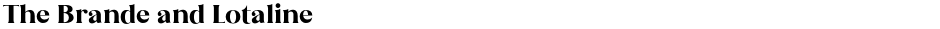 The Brande and LotalineDemo
